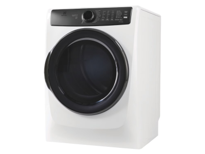 27" Electrolux 8.0 Cu. Ft. Front Load Perfect Steam Electric Dryer with Balanced Dry and Instant Refresh - ELFE773CAW