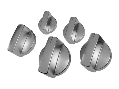 Bosch Gas Cooktop Metal Knob Set (5 units) - HEZ27755