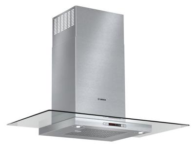 36" Bosch Benchmark Glass Canopy Chimney Hood Stainless Steel - HCG56651UC